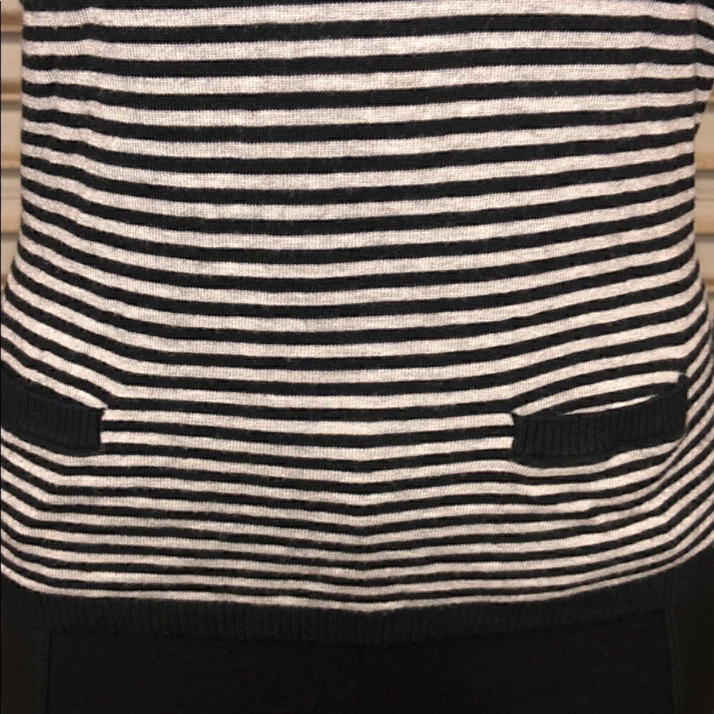 đď¸MNGâbasicsâsweater topâwhiteâwithâblack - Picture 2 of 6
